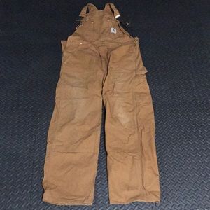 Carhartt overalls bibs 36x30